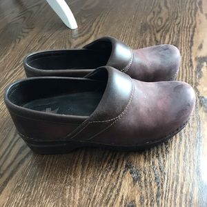 Dansko clogs, worn once!